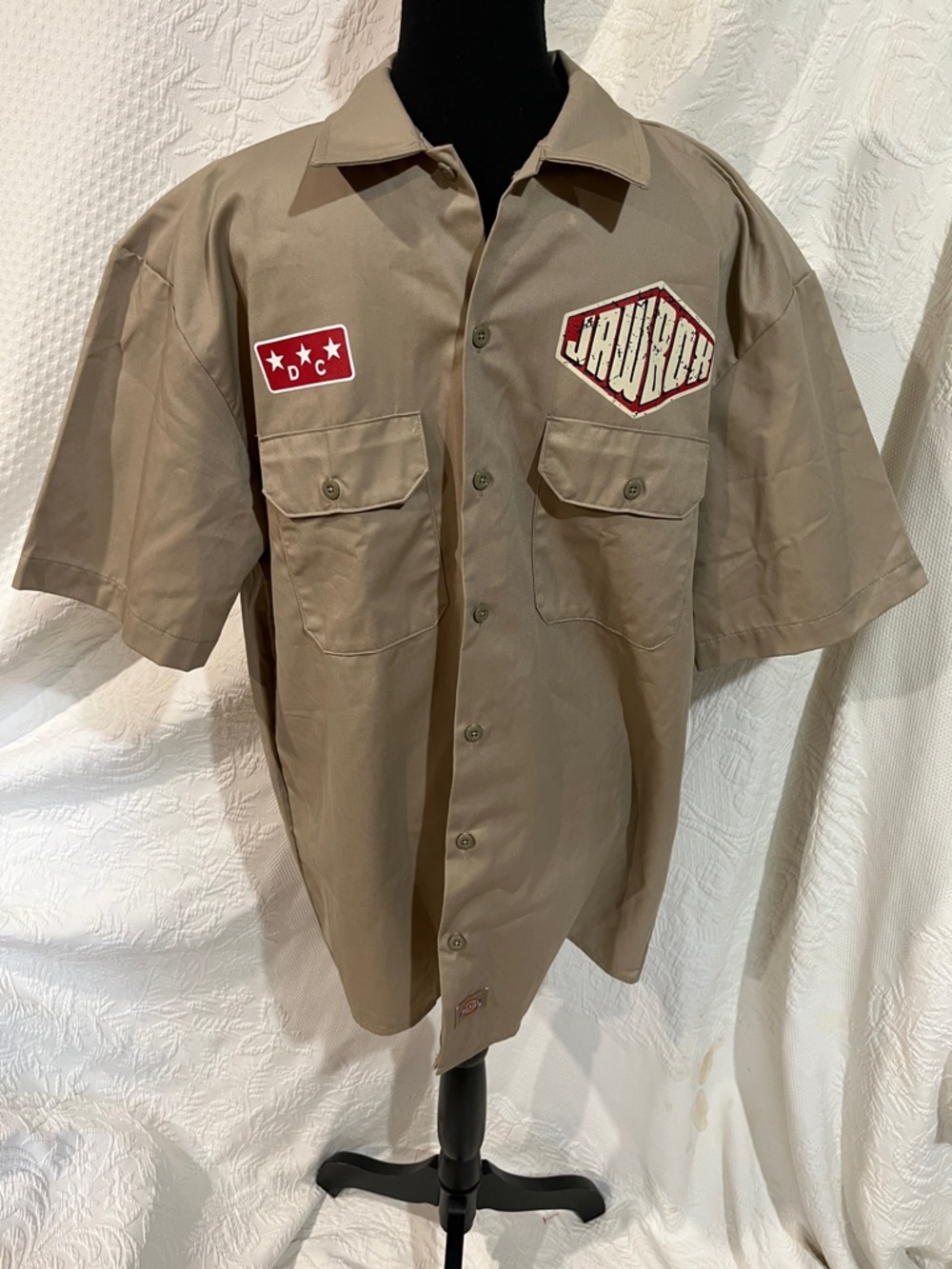 Dickies Jawbox “Gas Station Work Shirt”, size large